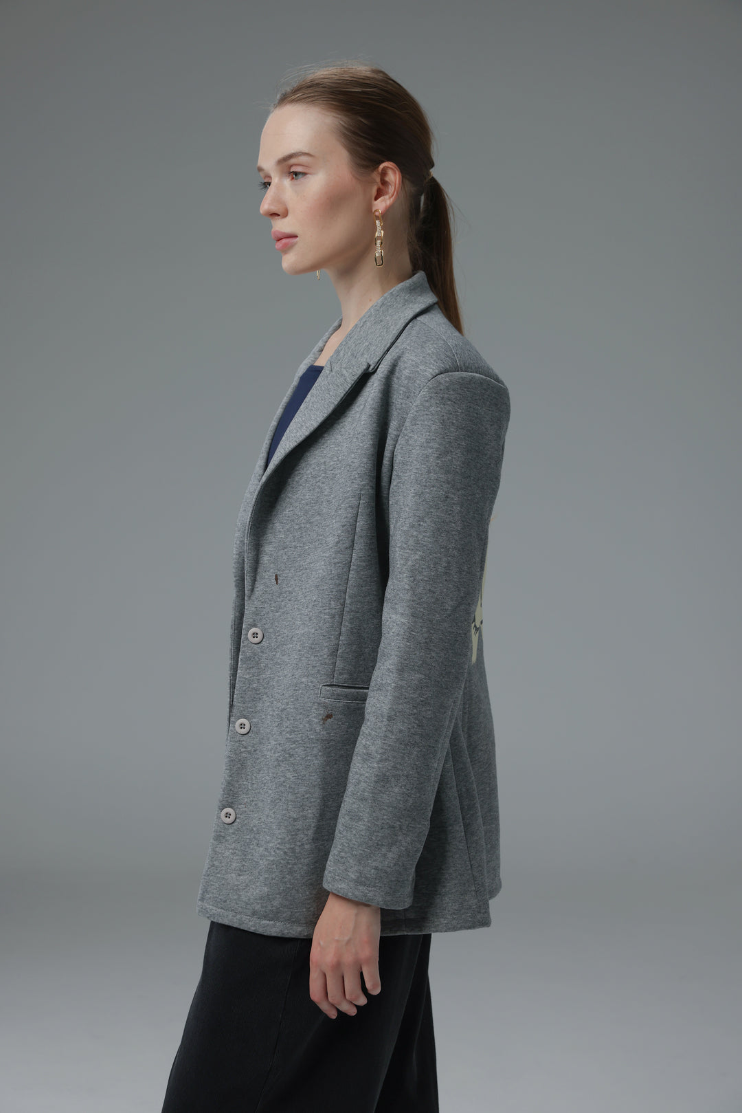 Daniela's Grey Blazer