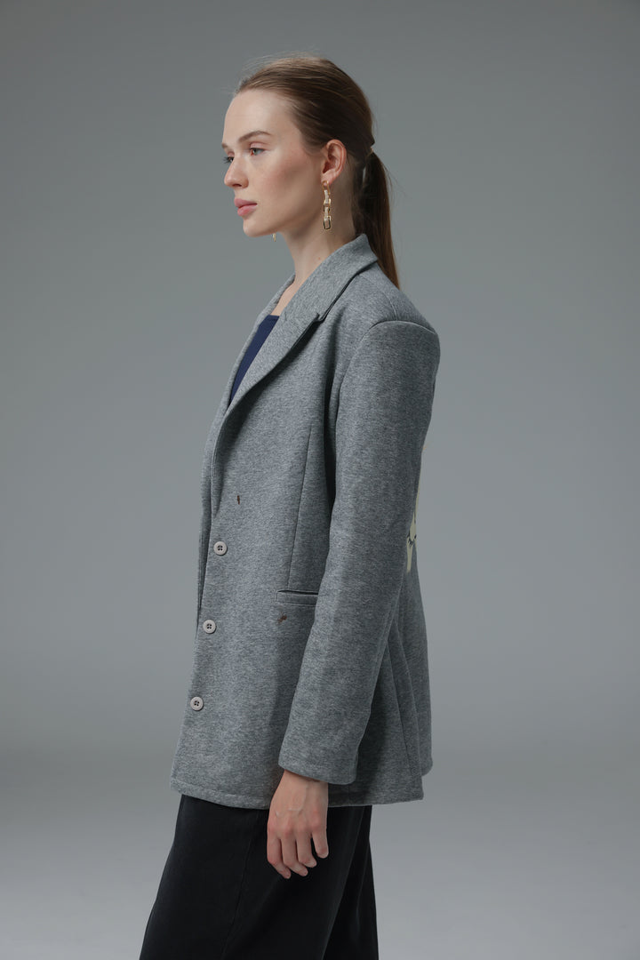 Daniela's Grey Blazer