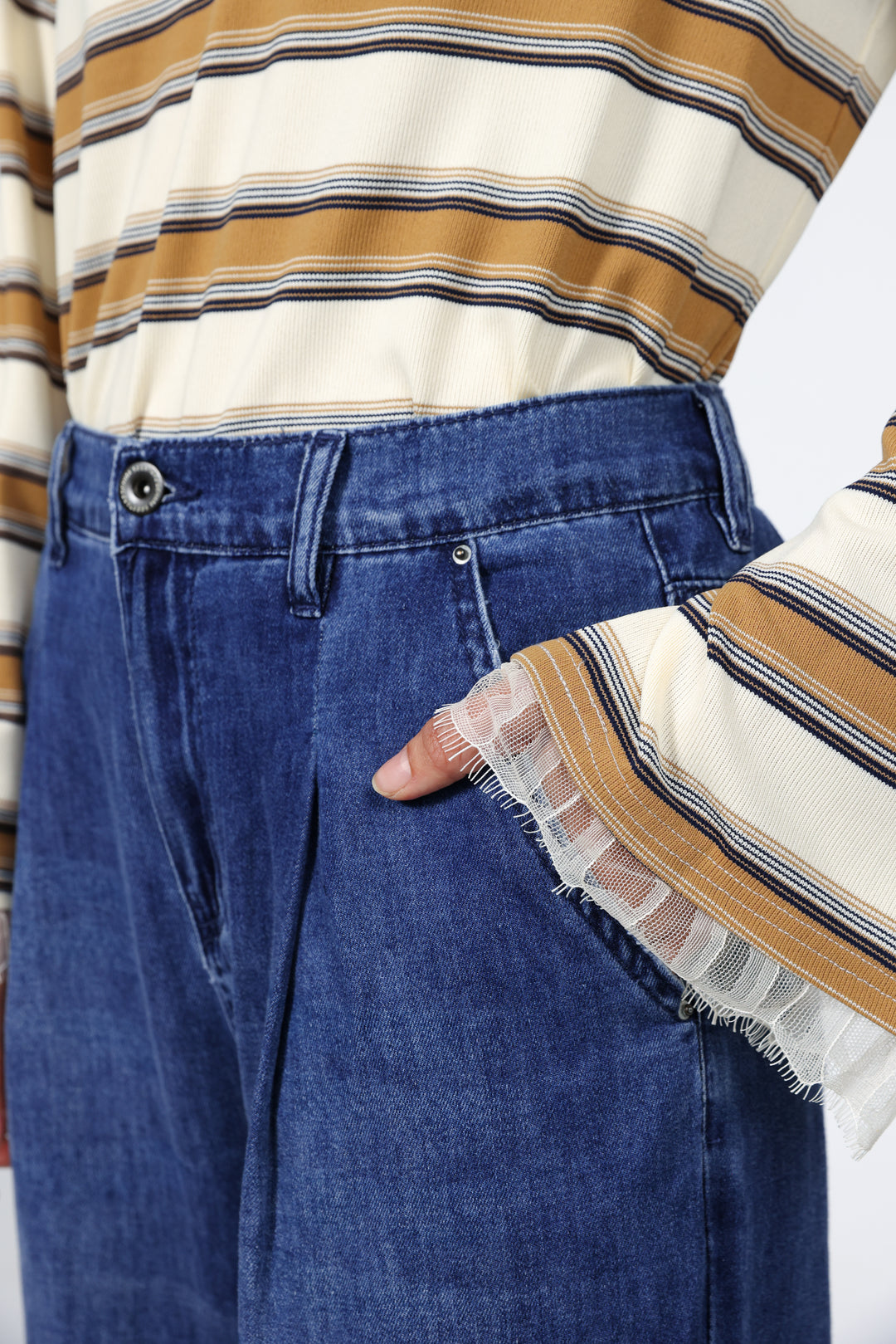 Mystery Camel Striped Shirt