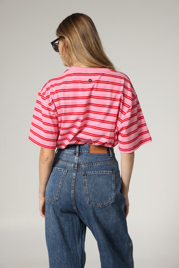 Just Pink Striped T-Shirt