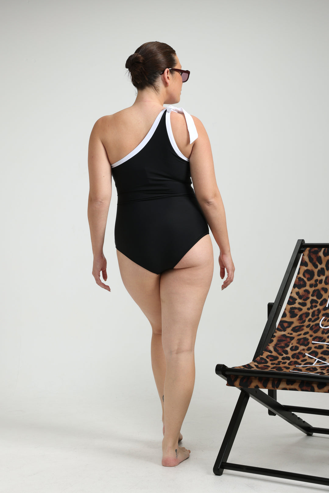 Futurism Floral Swimsuit