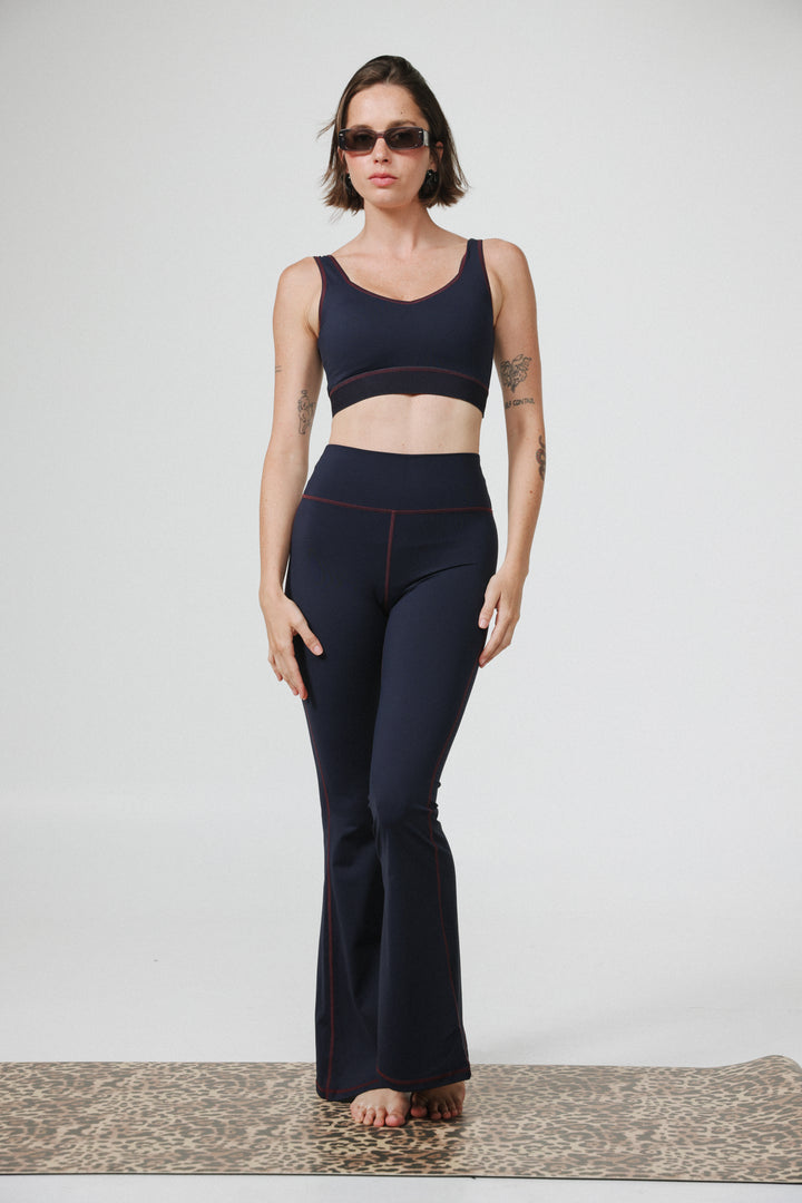 Ashram Navy Top