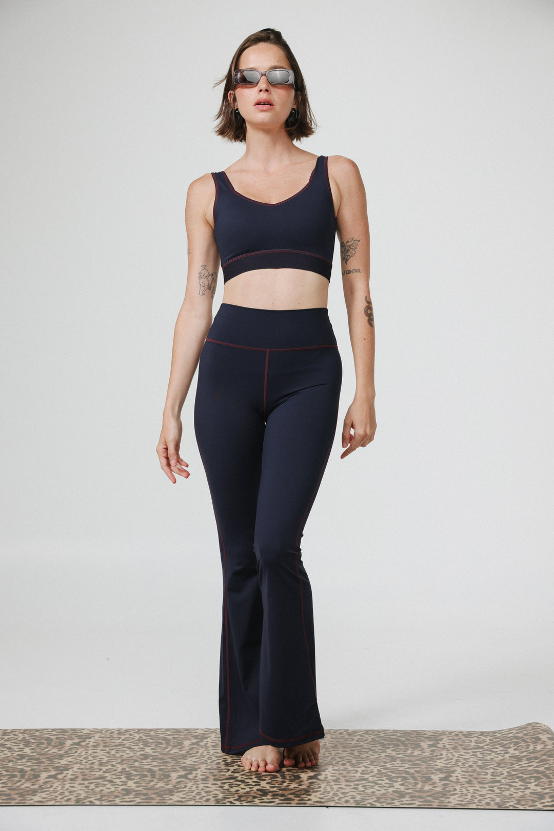 Ashram Navy Top