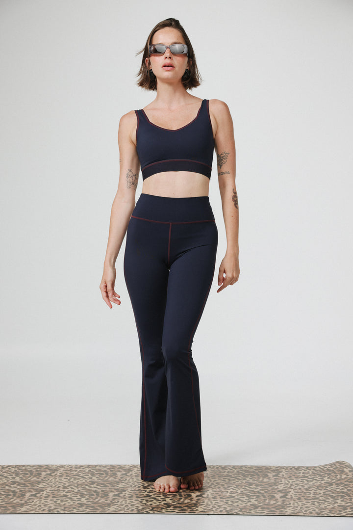 Ashram Navy Top