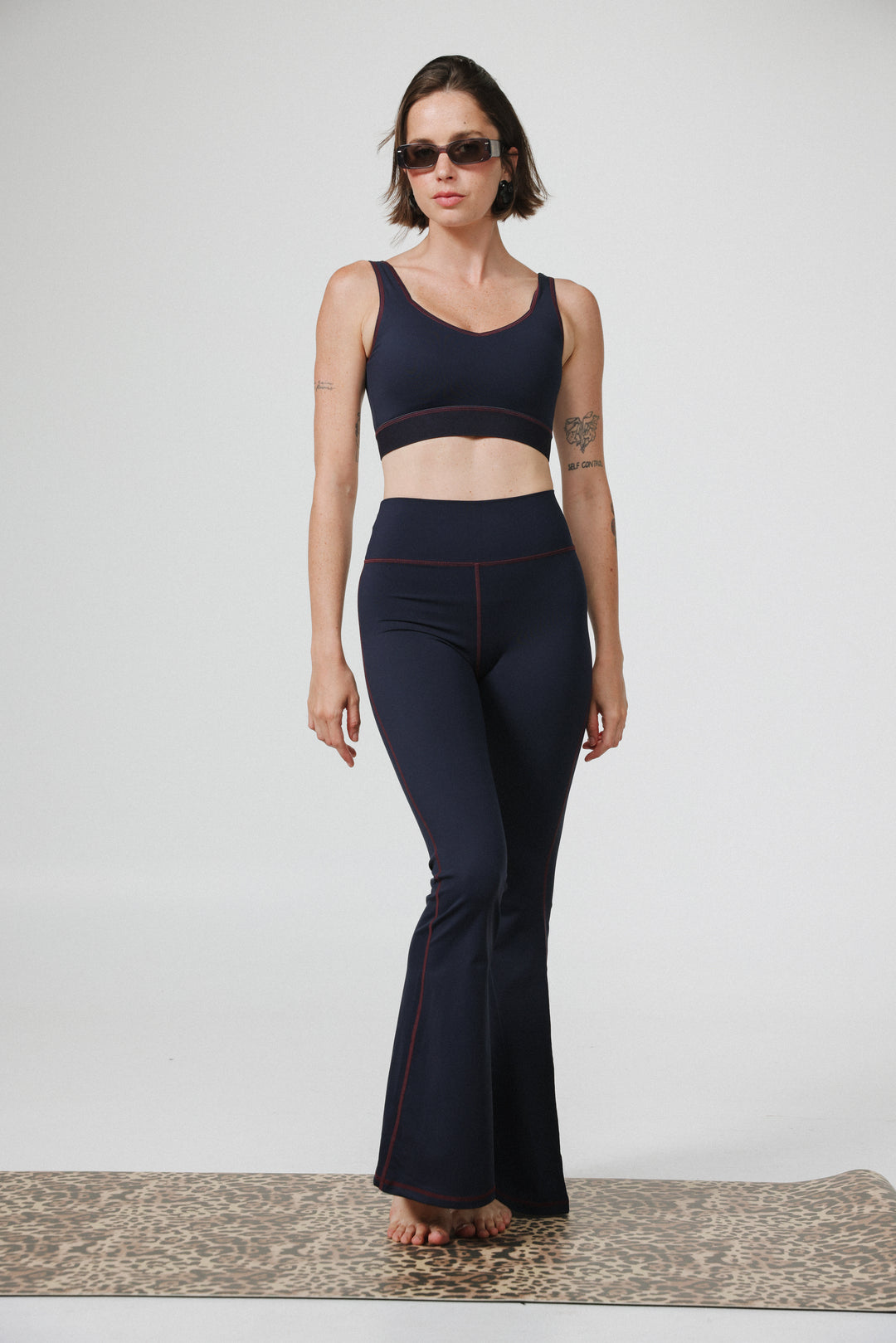 Ashram Navy Top