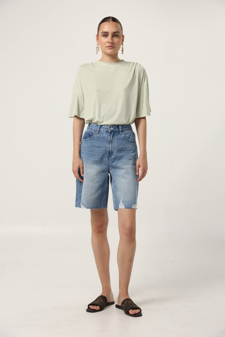 Star 606 Blue Bermuda Denim