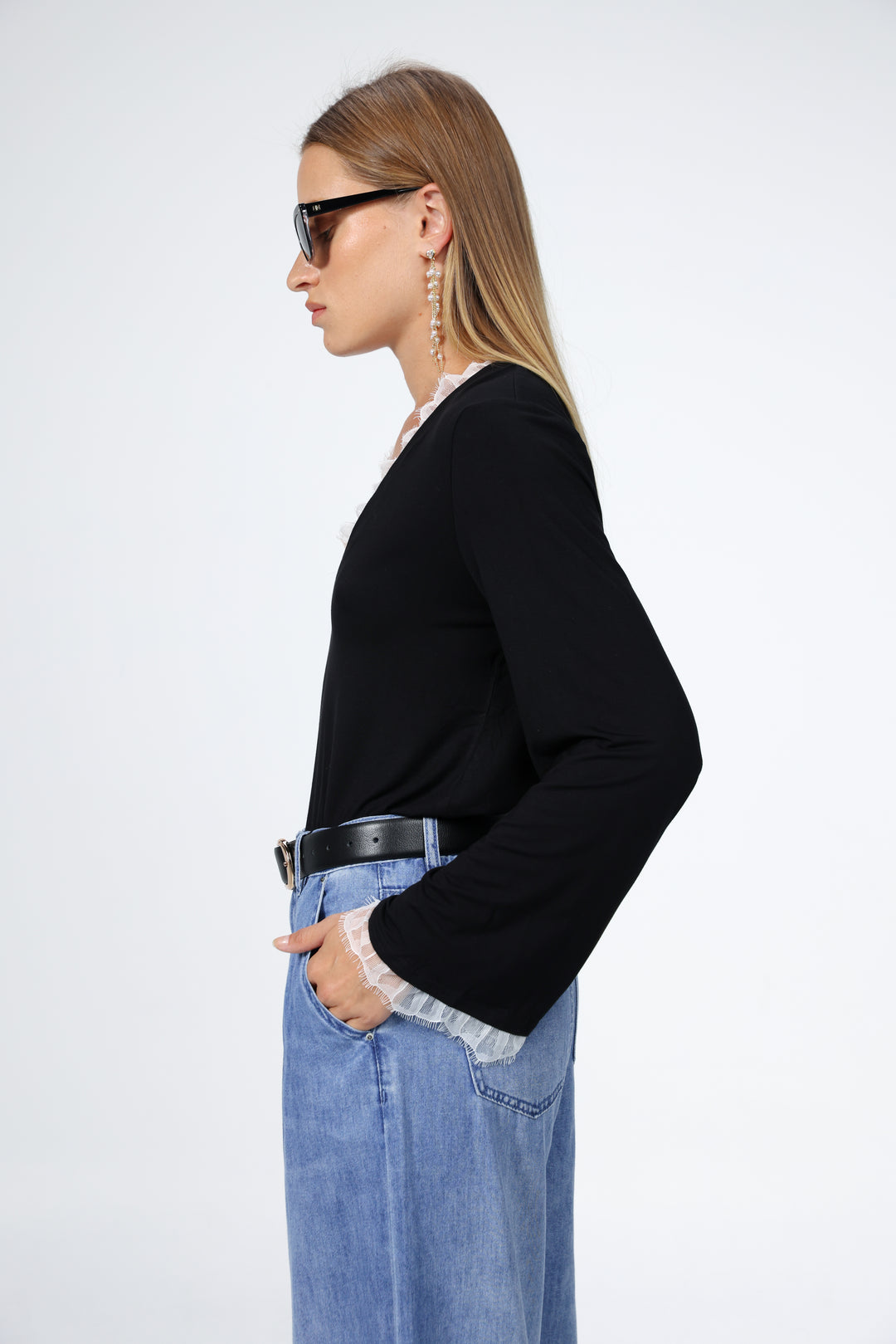 Mystery Black Mix Shirt