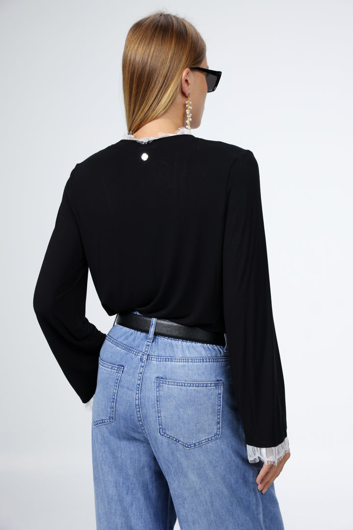 Mystery Black Mix Shirt