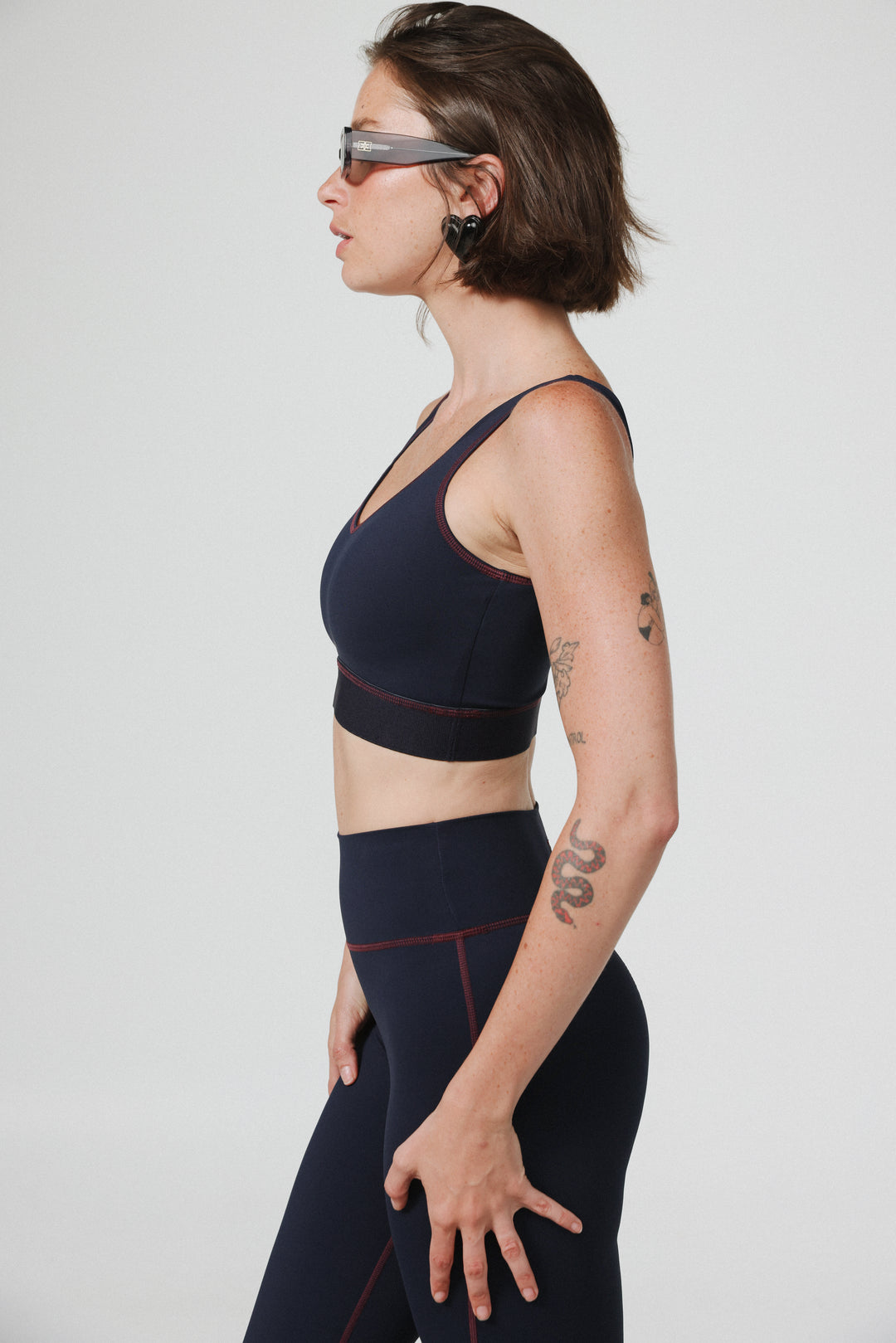 Ashram Navy Top