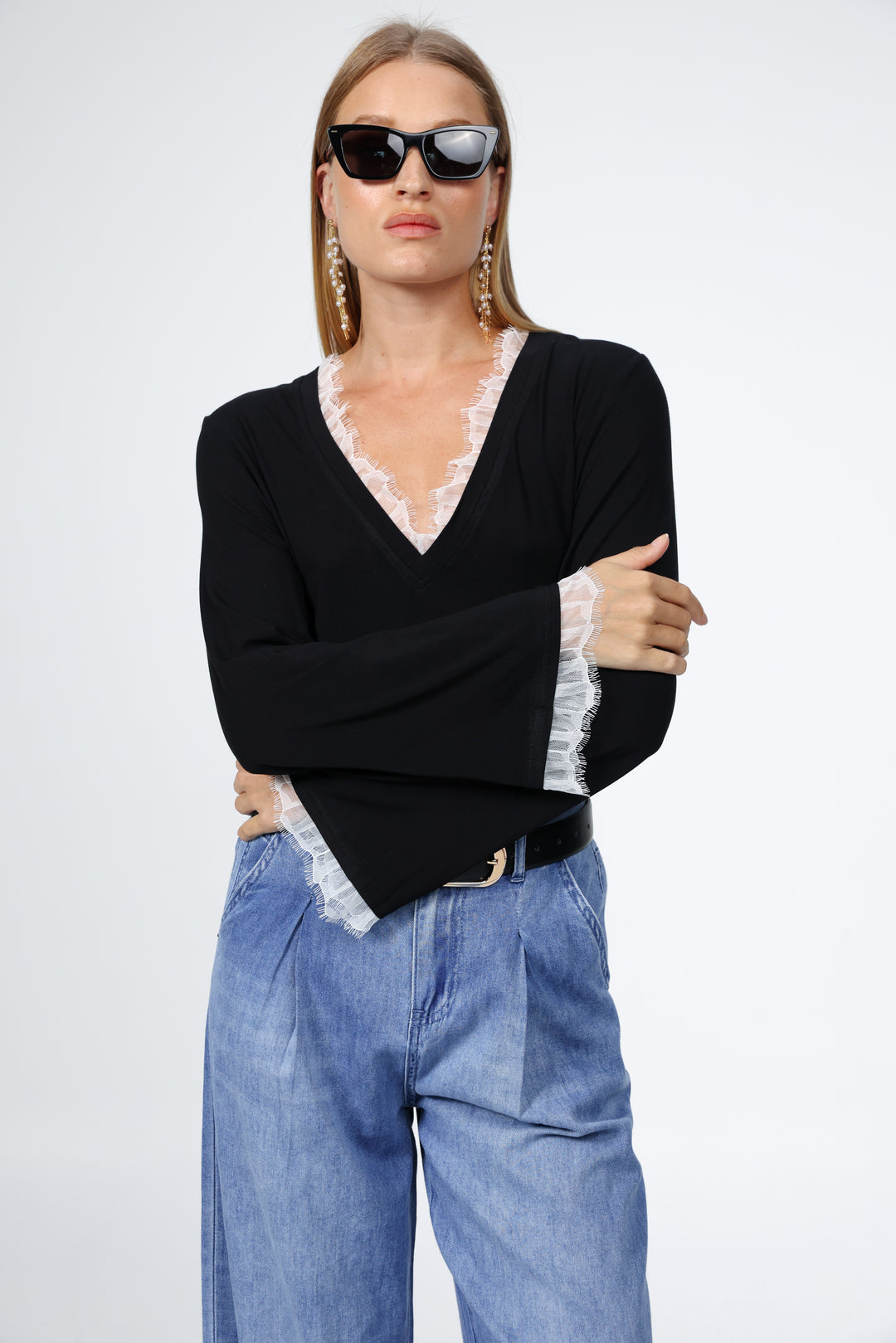 Mystery Black Mix Shirt