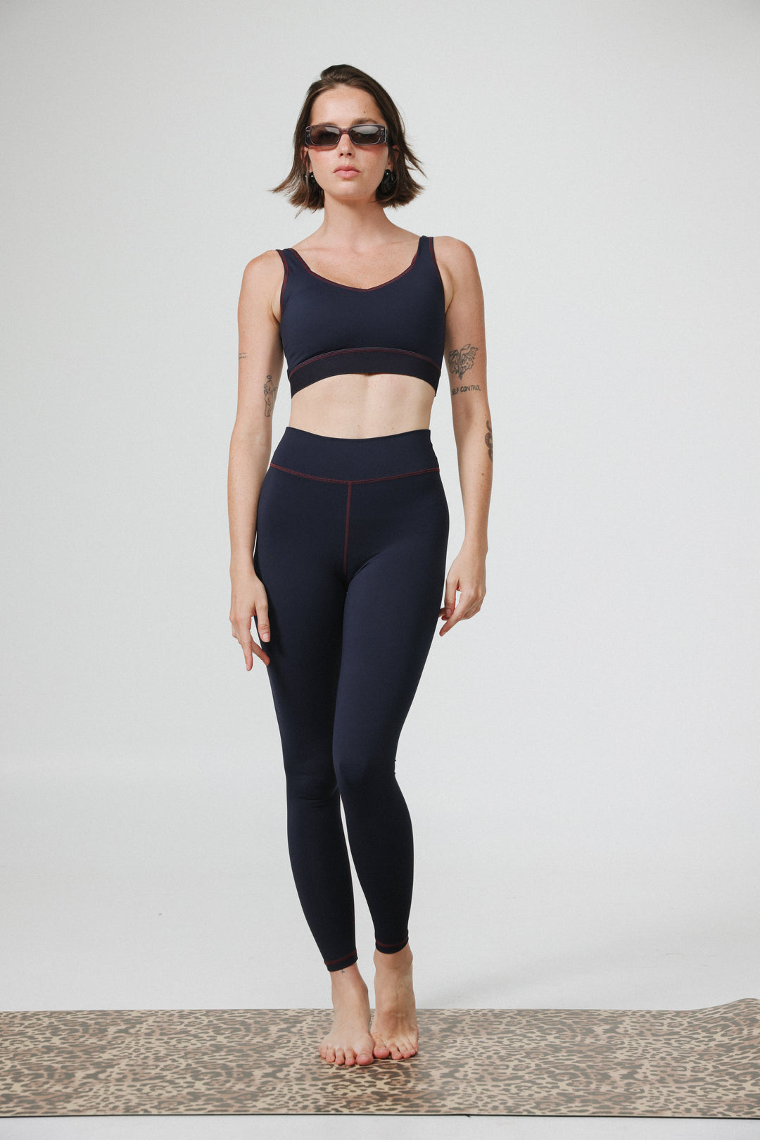 Kantor Navy Leggings