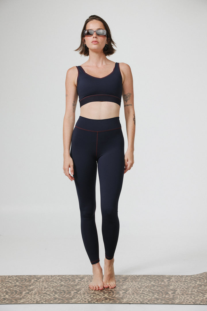 Kantor Navy Leggings