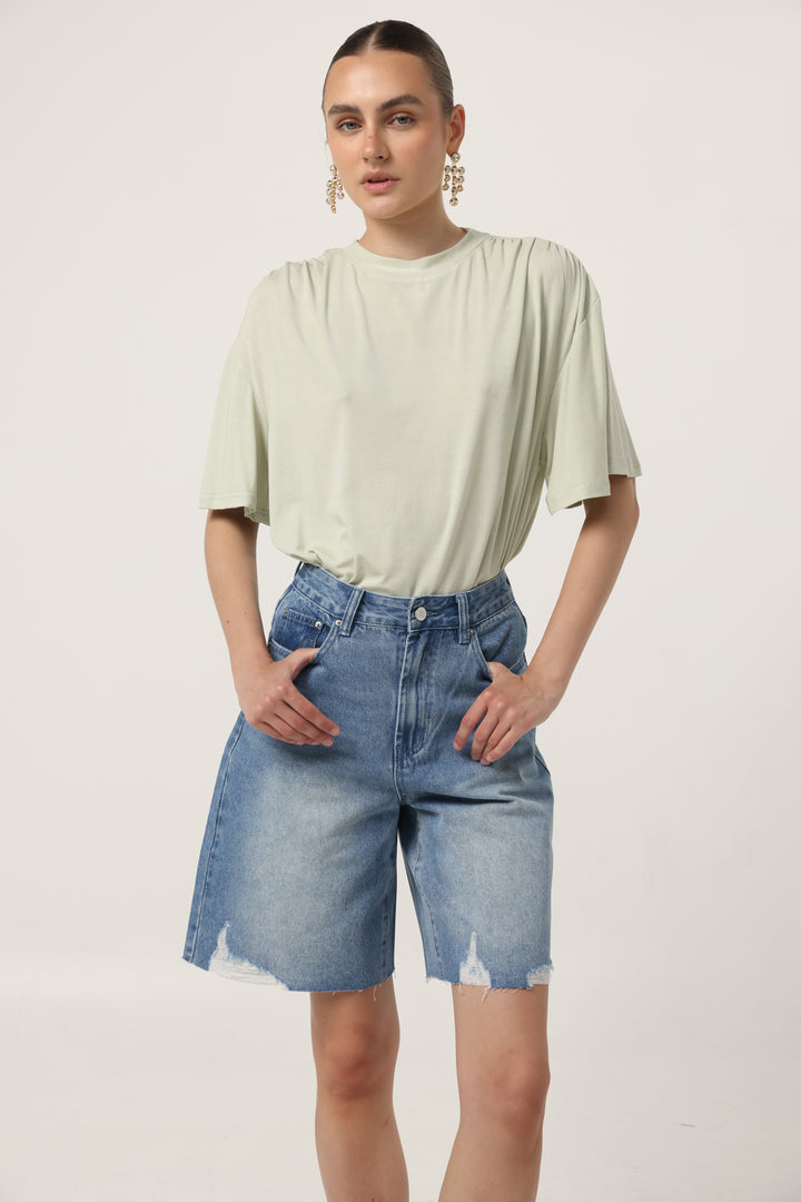 Star 606 Blue Bermuda Denim