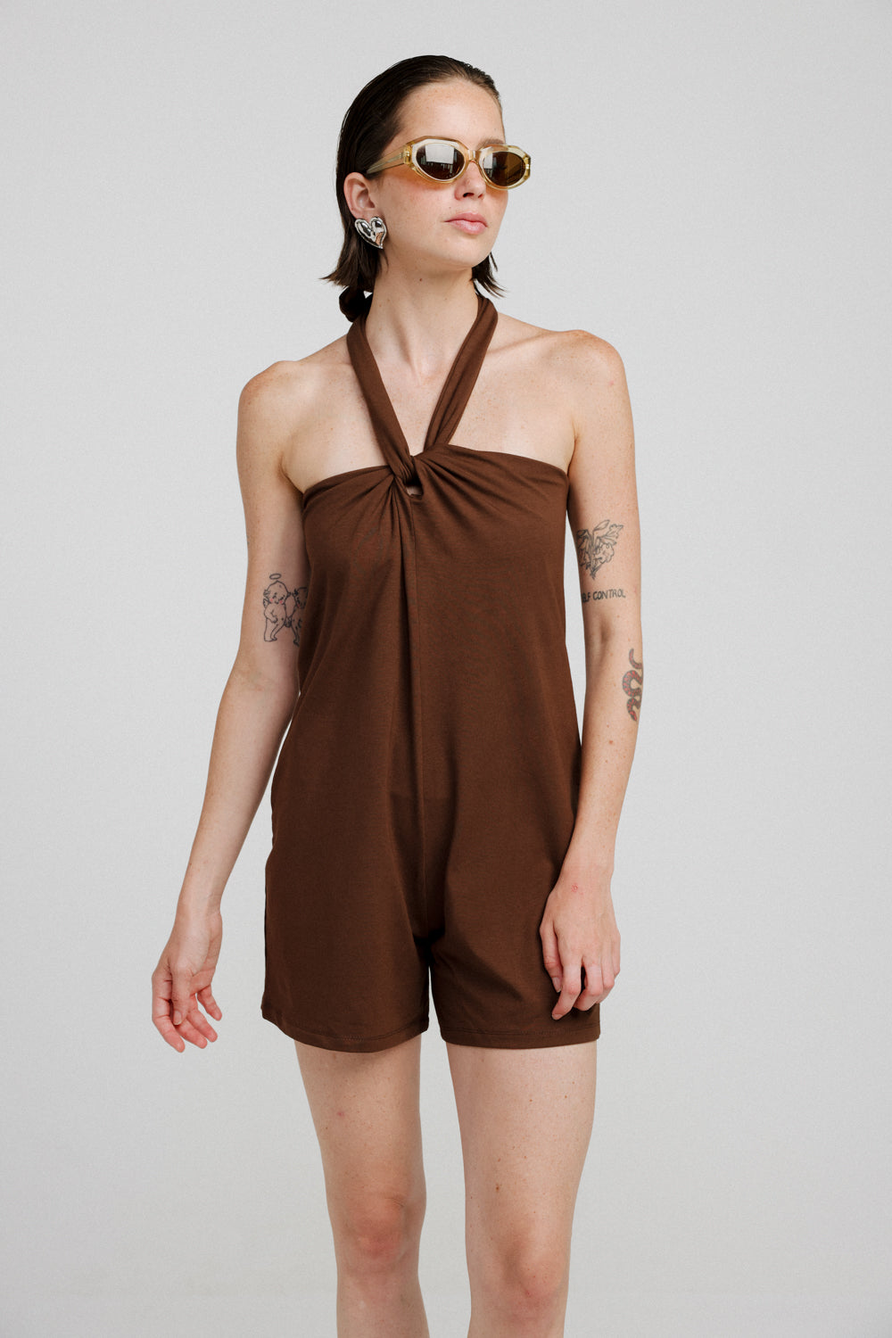 Adi Brown Jumpsuit