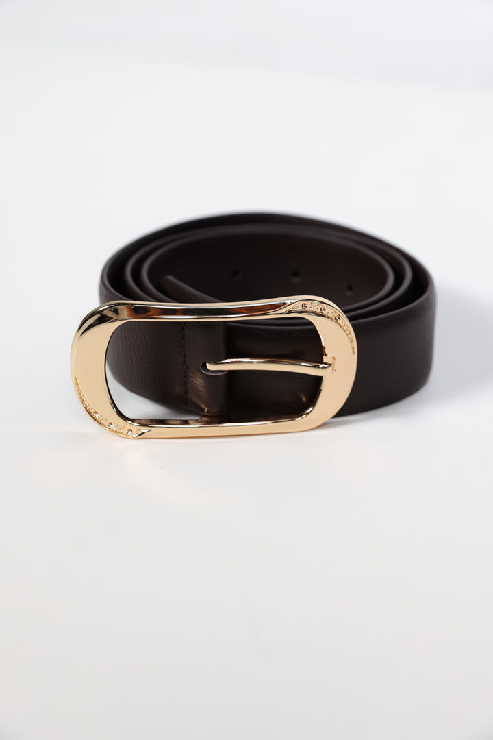 Brown Leather Belt