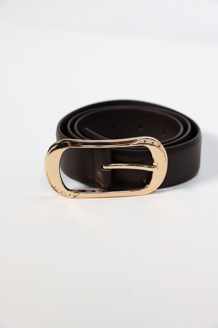 Brown Leather Belt