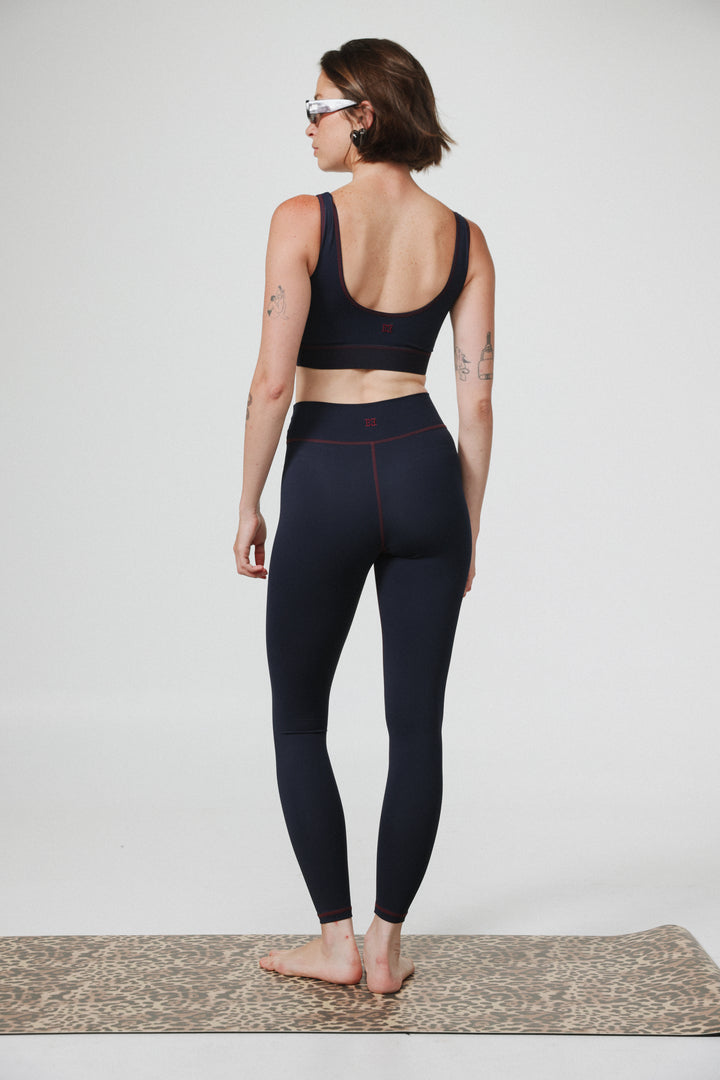 Kantor Navy Leggings