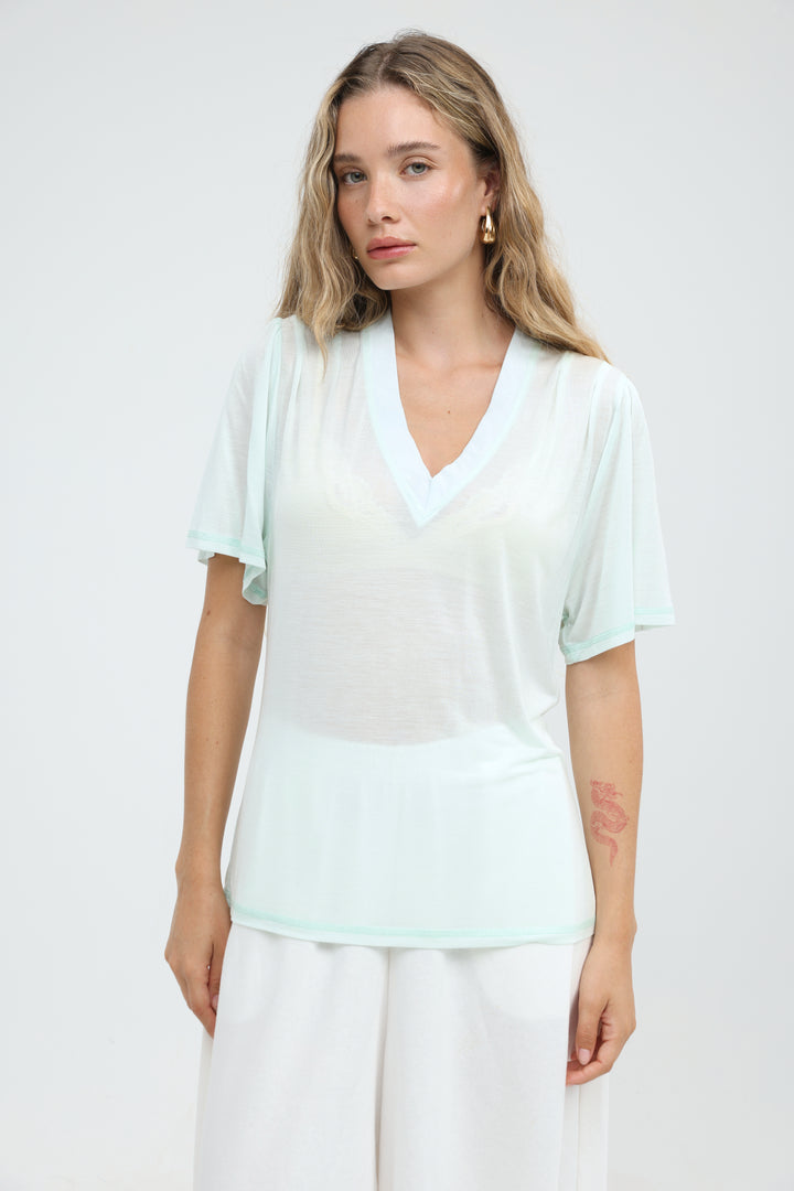 Clean57 Mint V T-Shirt