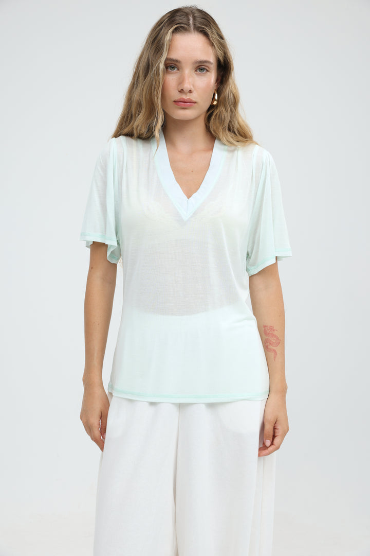 Clean57 Mint V T-Shirt