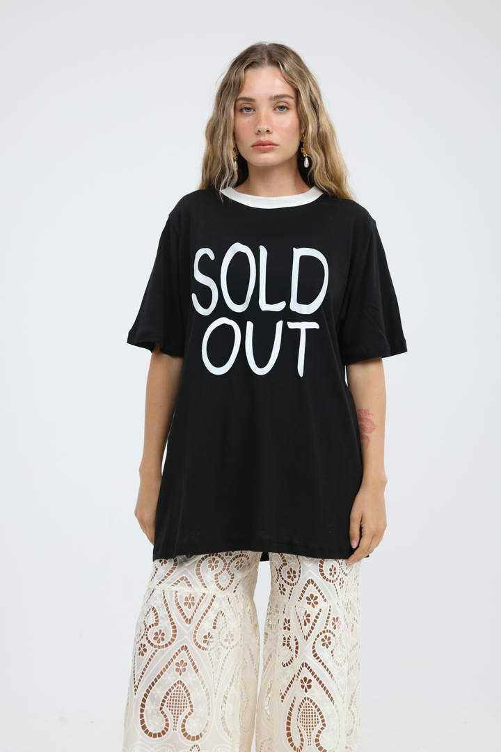 Sold Out Black T-Shirt