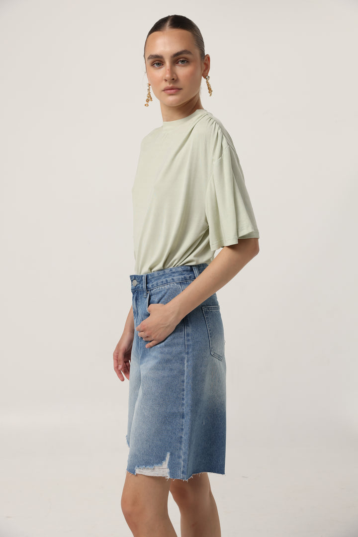 Star 606 Blue Bermuda Denim