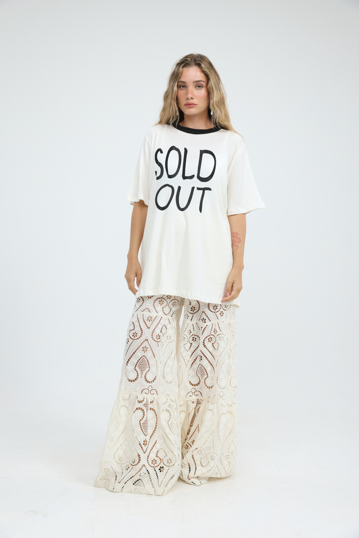 Sold Out White T-Shirt