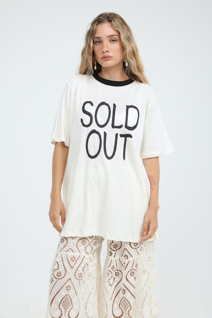 Sold Out White T-Shirt