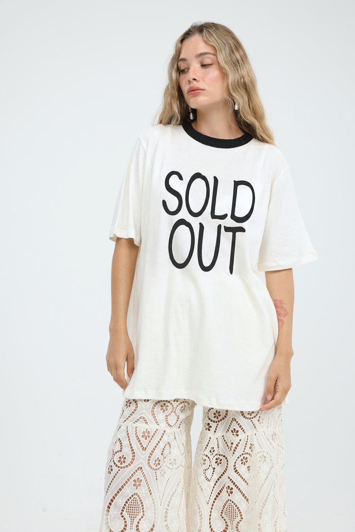 Sold Out White T-Shirt