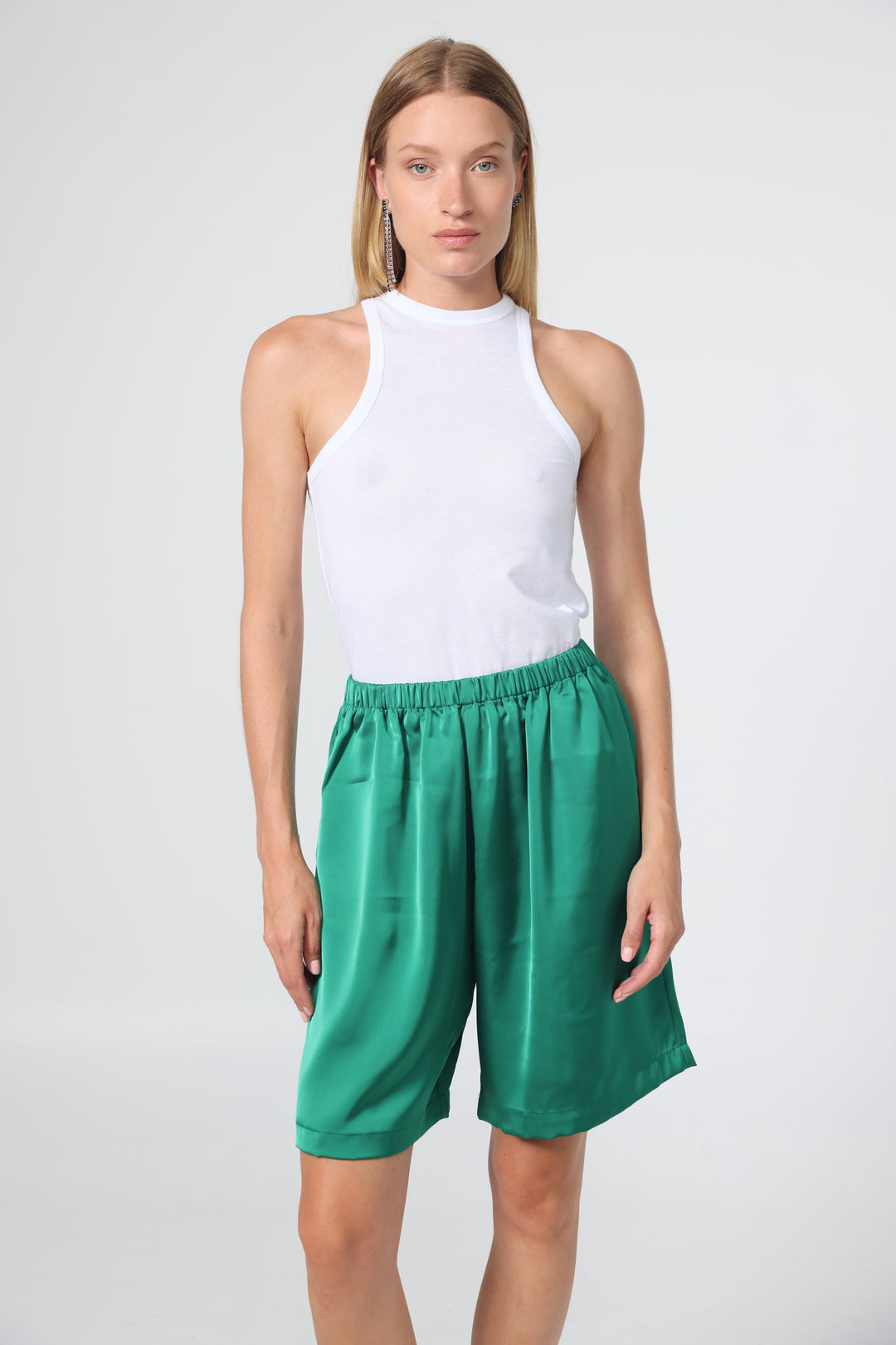 Flow Green Bermuda Shorts