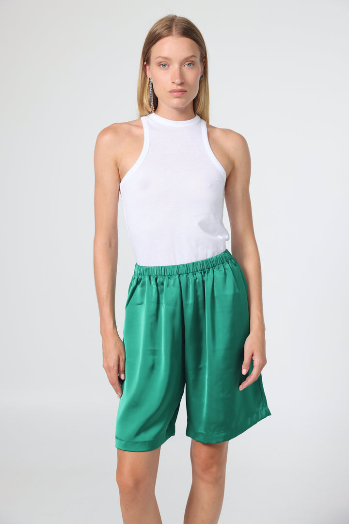 Flow Green Bermuda Shorts