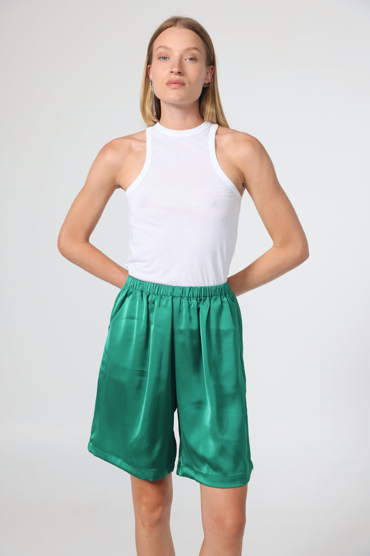 Flow Green Bermuda Shorts