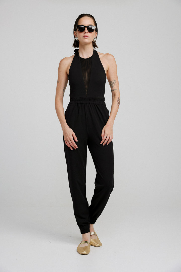 Soho Black Jumpsuit