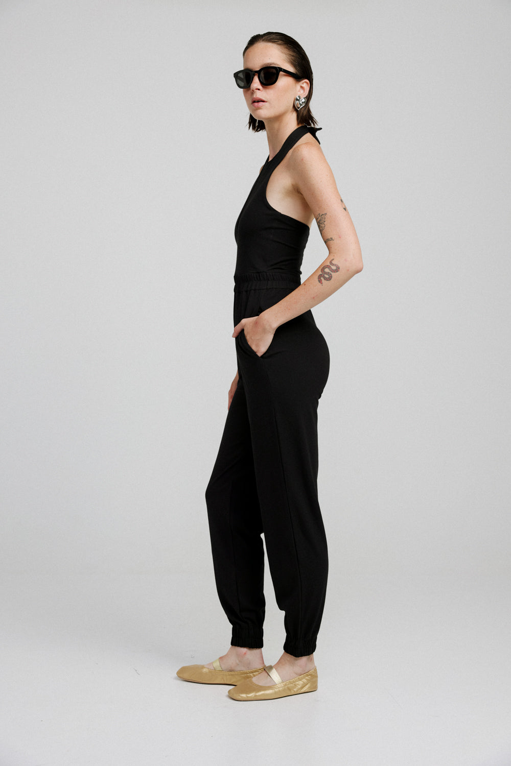 Soho Black Jumpsuit