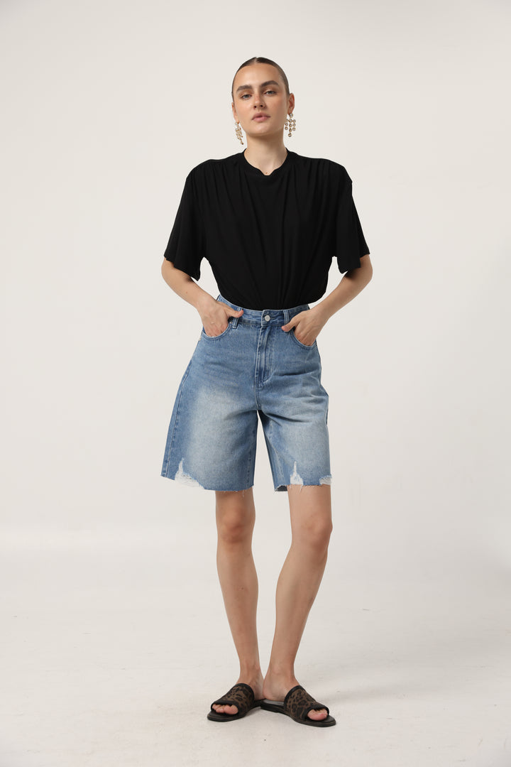 Star 606 Blue Bermuda Denim