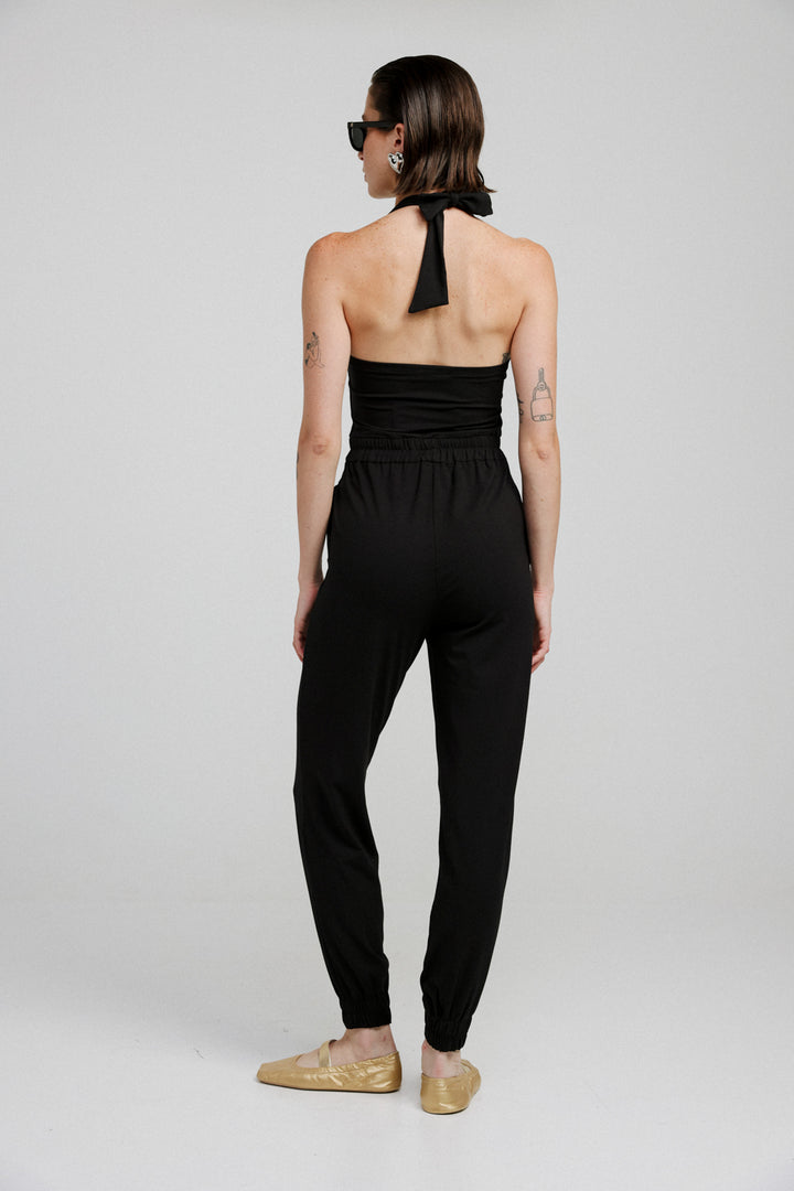 Soho Black Jumpsuit