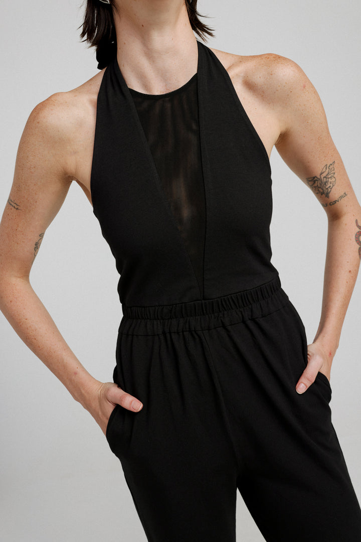 Soho Black Jumpsuit