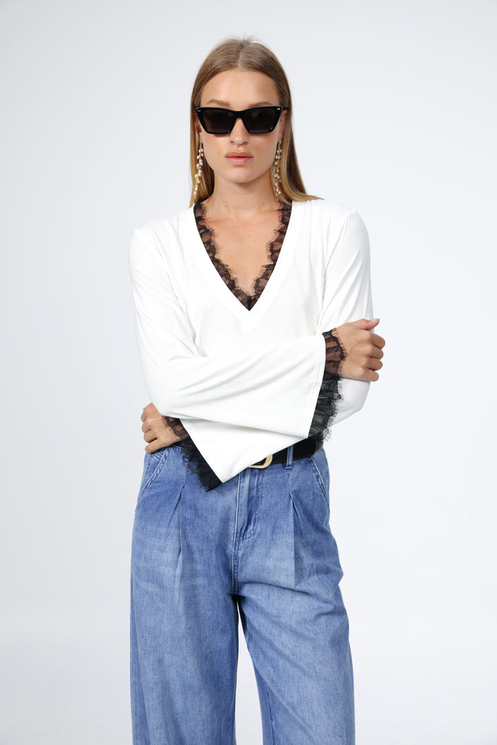 Mystery White Mix Shirt