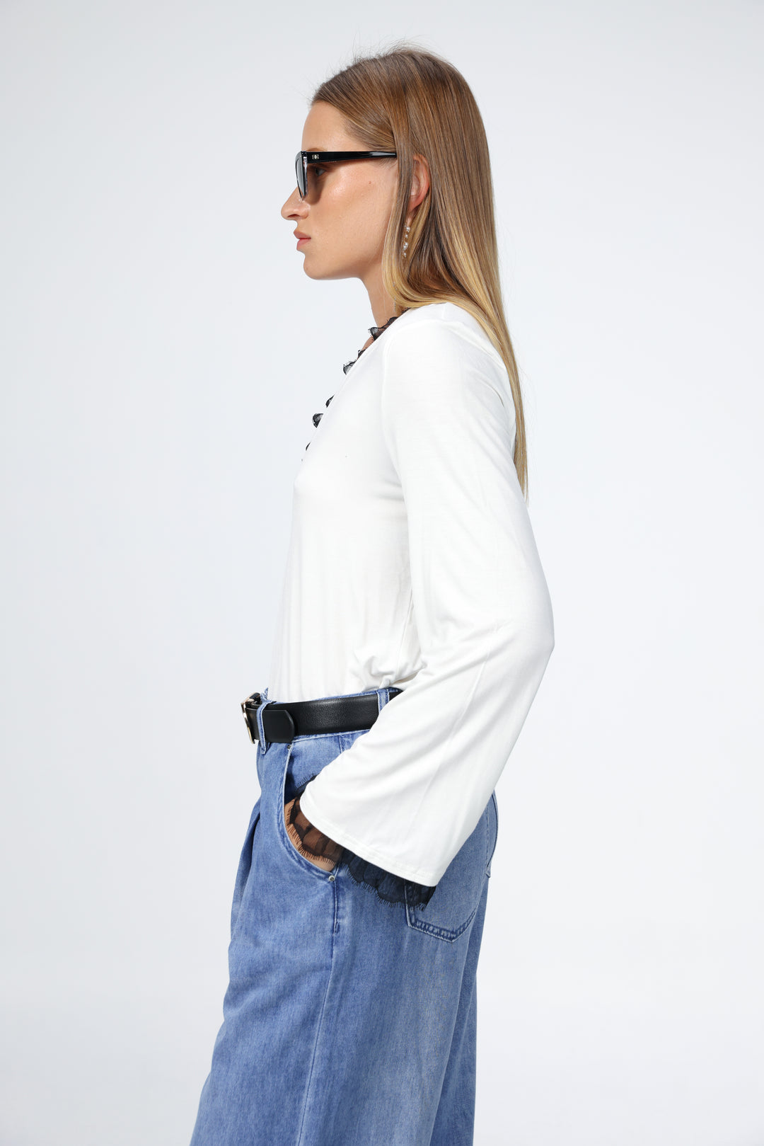 Mystery White Mix Shirt
