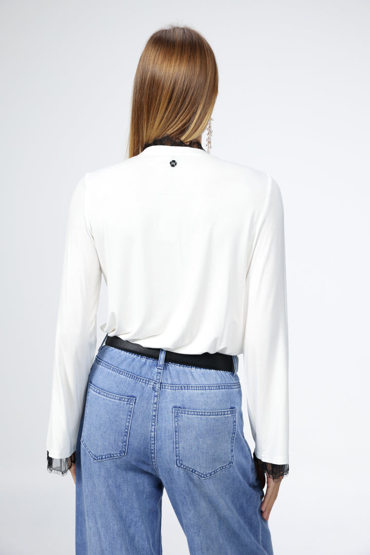 Mystery White Mix Shirt