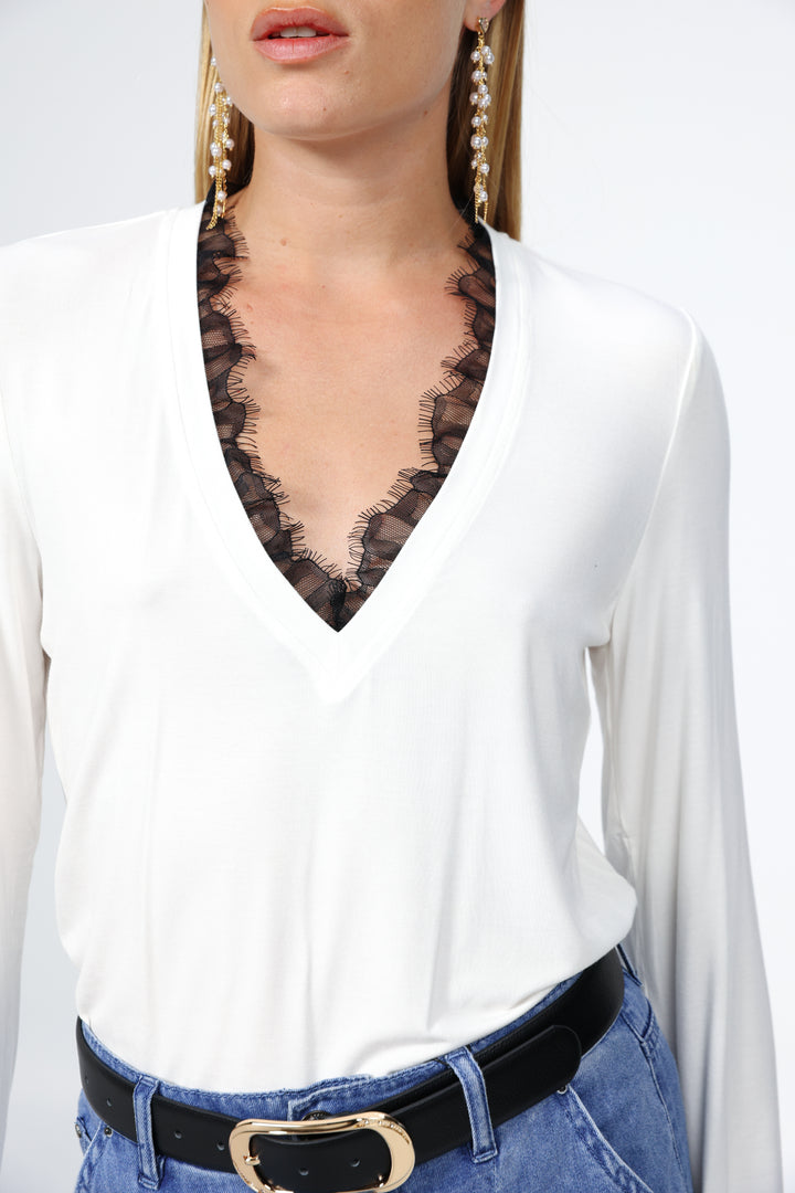 Mystery White Mix Shirt