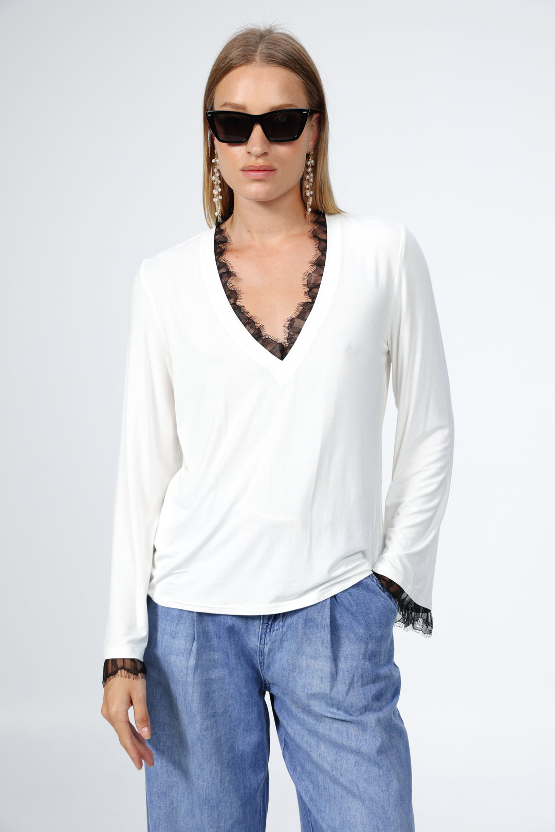 Mystery White Mix Shirt