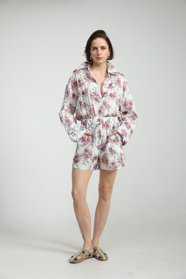 Floral Buttoned Shirt