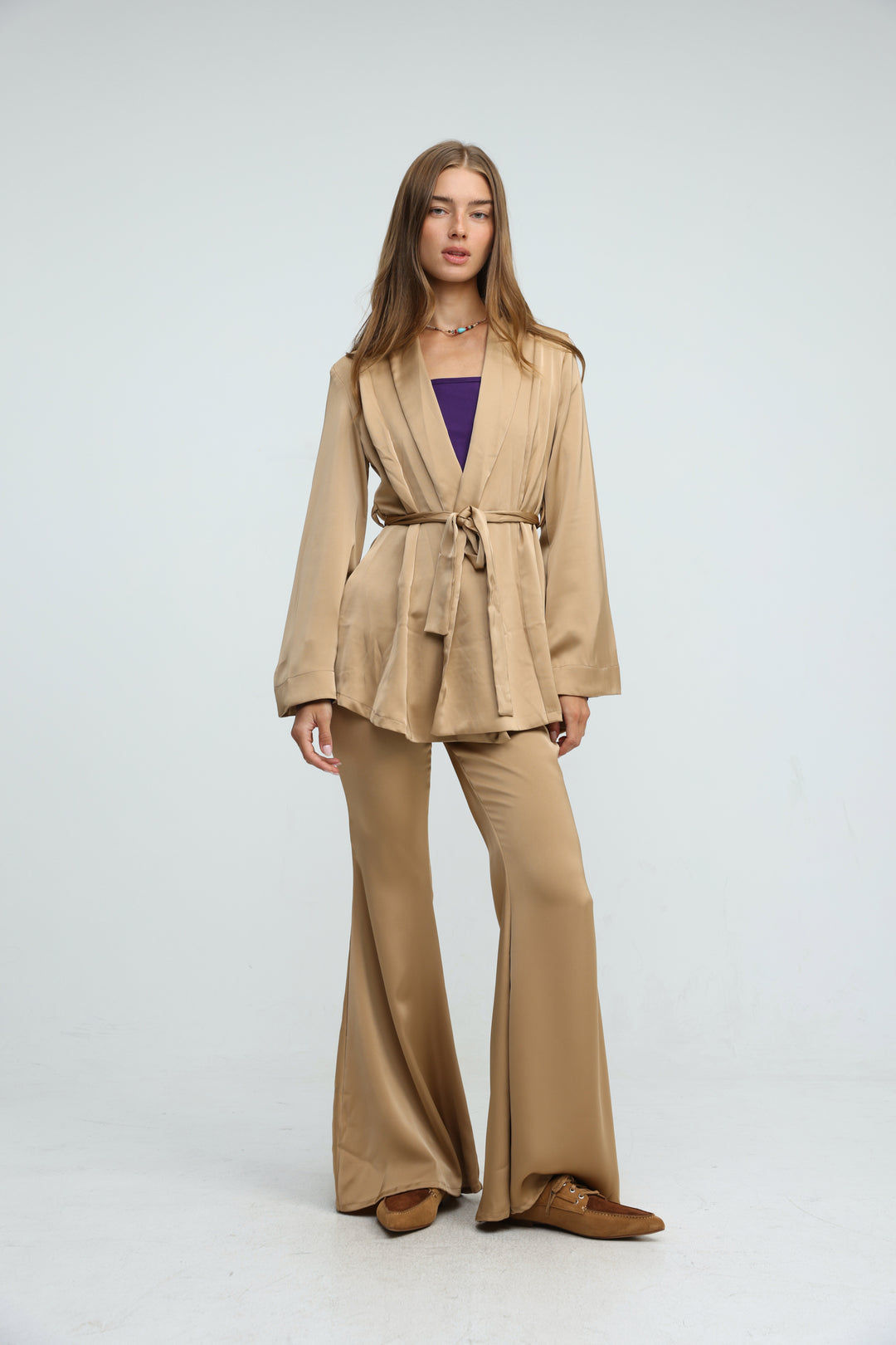 Frisson Brown Bottoms