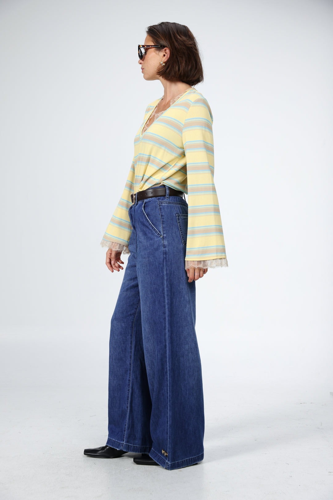 Mystery Yellow Striped Shirt
