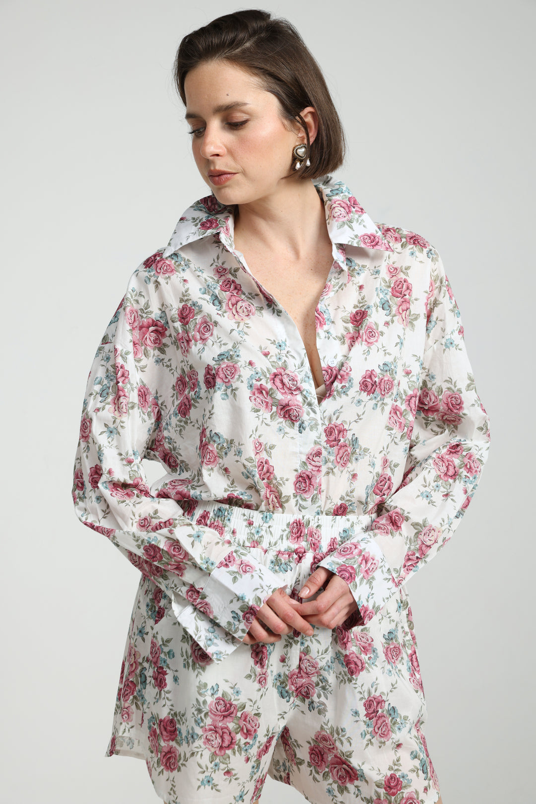 Floral Buttoned Shirt