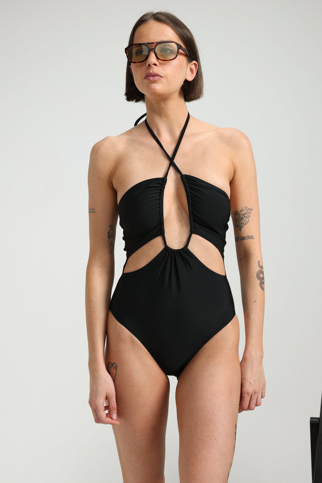 Symbolism Black Swimsuit