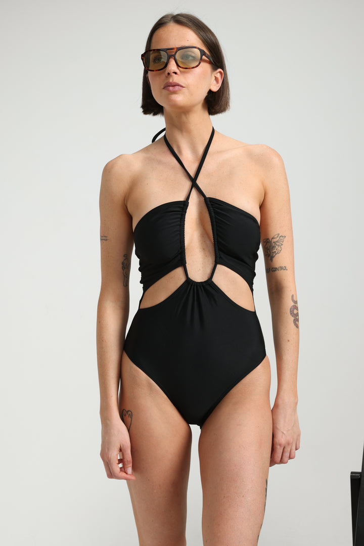 Symbolism Black Swimsuit