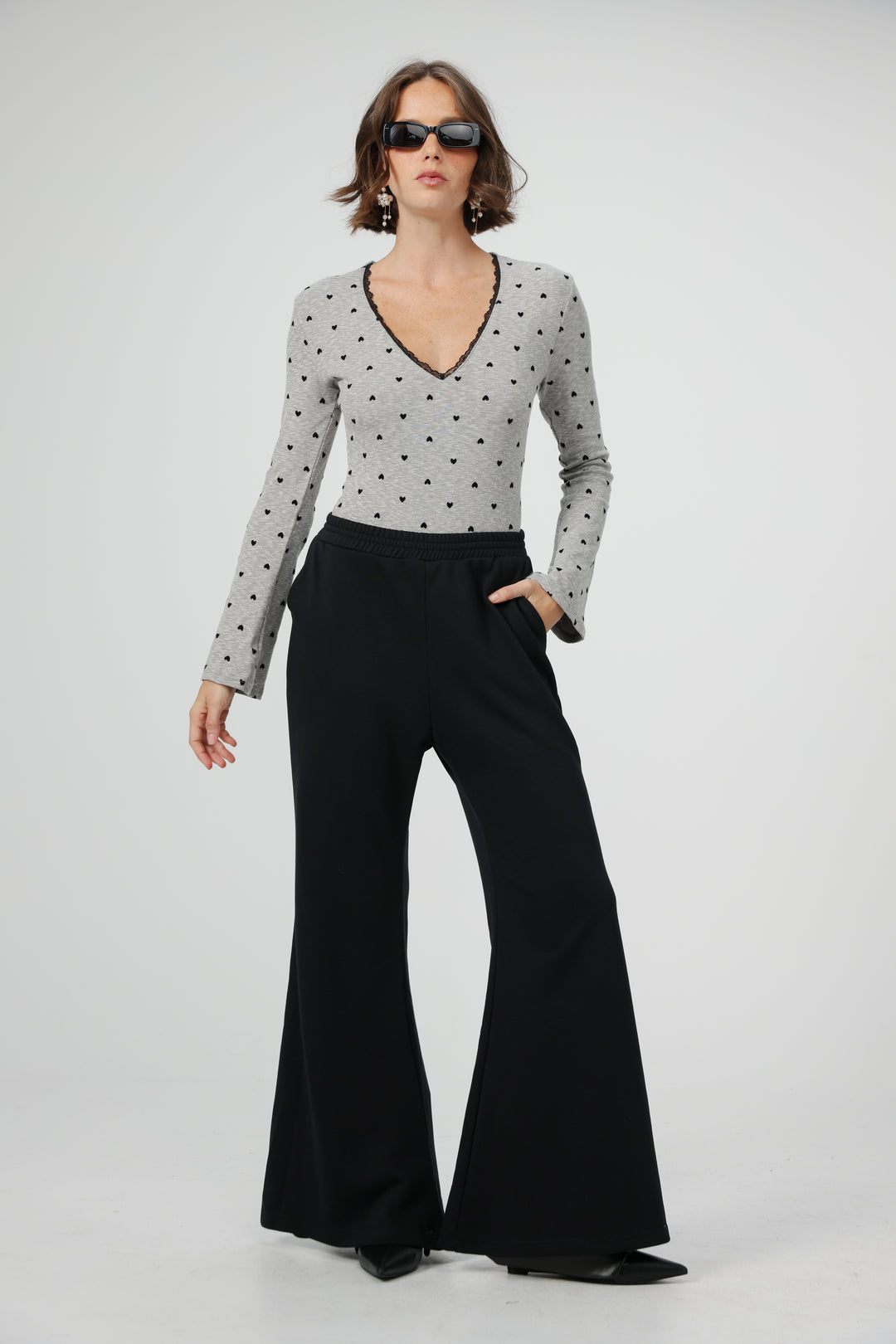 Control Black Joggers