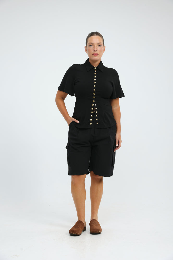 Audit Black Polo