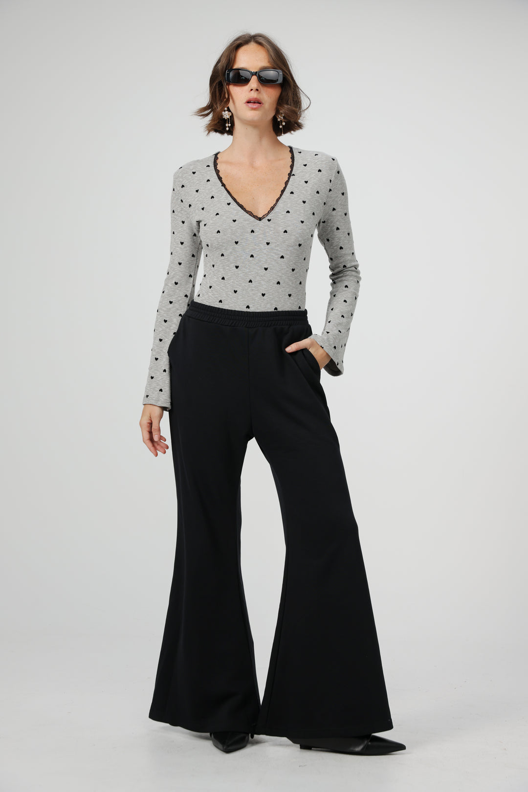 Control Black Joggers